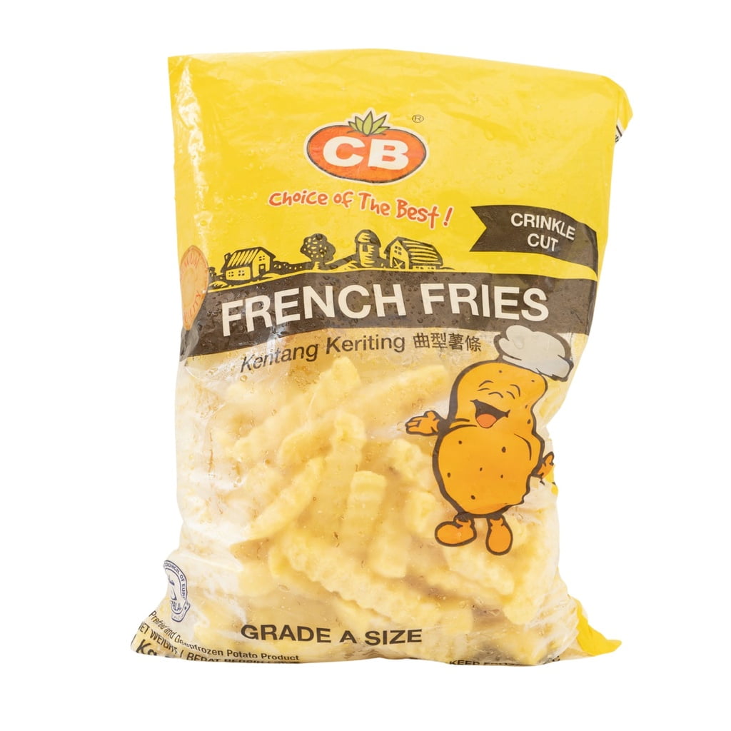 CB 牙薯条 FRENCH FRIES CRINKLE CUT 1KG X 10PKT