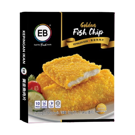 EB 黄金鱼肉片 GOLDEN FISH CHIPS 500G X 20PKT