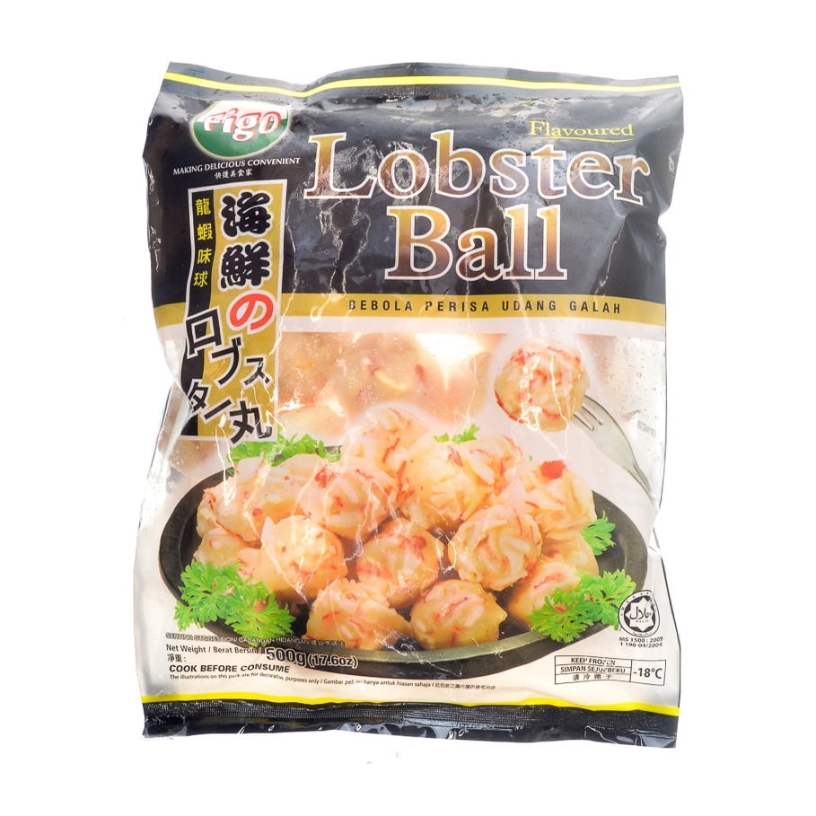 FIGO 龙虾丸 LOBSTER BALL （500G X 20PKT）