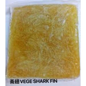 粗斋翅 VEGETARIAN SHARK FIN 400G X 40PKT | 冷冻斋鱼翅