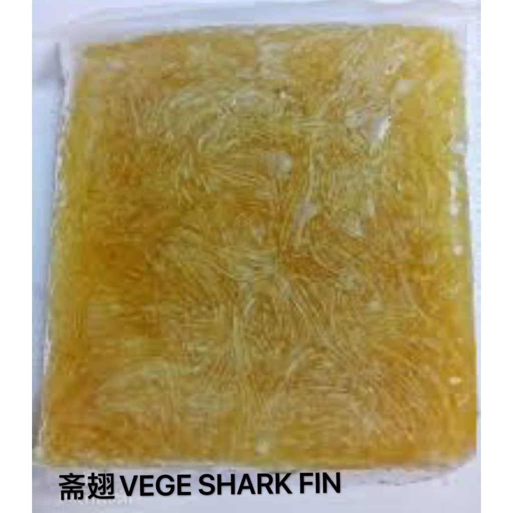 粗斋翅 VEGETARIAN SHARK FIN 400G X 40PKT | 冷冻斋鱼翅