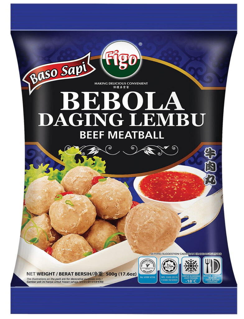 FIGO 牛肉丸 BEEF MEAT BALL 500G X 20PKT