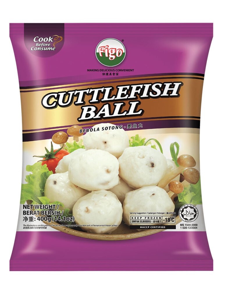 FIGO 墨鱼丸 CUTTLEFISH BALL (400G X 30PKT)(20PCS+-)