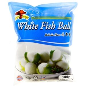 QL小白丸 SMALL WHITE FISH BALL (500G X 20PKT)