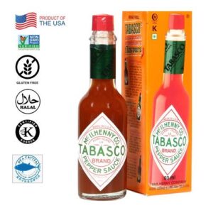 塔巴斯科辣椒酱 TABASCO PEPPER SAUCE ( 12 X 60ML )