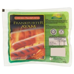 热狗 VALLEY FRESH CHICKEN FRANKFURTER ( 300G X 32PKT )