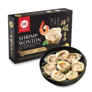 EB 鲜虾云吞-菌汤 SHRIMP WONTON WITH MUSHROOM SEASONING 12PCS X 12 BOX