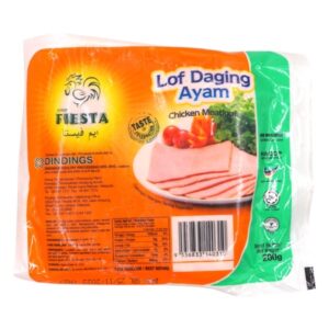FIESTA 鸡肉香肠片 CHICKEN MEATLOAF 200G X 32PKT