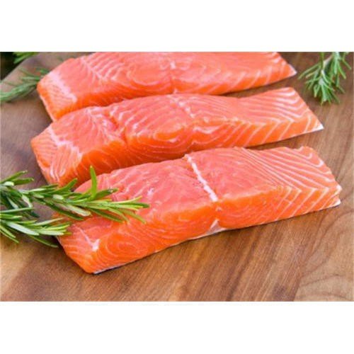 FROZEN SALMON ALANTIC - PORTION CUT （ BY KG ）