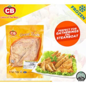 CB 三角鱼腐竹 TRIANGLE FISH BEAN CURD 10PCS (300G X 40PKT)