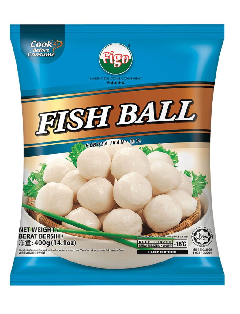 FIGO 小白鱼丸 SMALL FISH BALL (1KG X 20PKT)