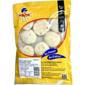 辣椒鱼饼 DODO CHILI FISH CAKE 12PCS+- (400G X 20PKT)