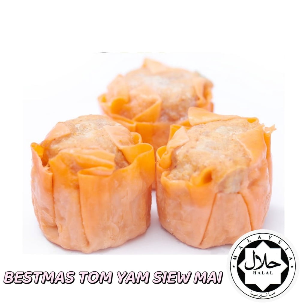 清真东炎烧卖 (D095) BESTMAS TOM YAM SIEW MAI 16PCS X 30PKT