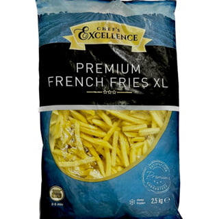 CHEF EXCELLENCE PREMIUM 直薯条 FRENCH FRIES XL- STRAIGHT CUT ( BELGIUM ) 2.5KG X 4PKT