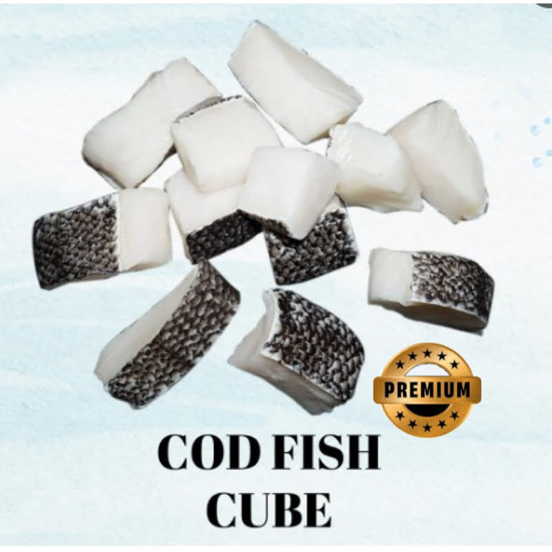 鳕鱼切四方 COD FISH CUBE CUT 500G X 60PKT