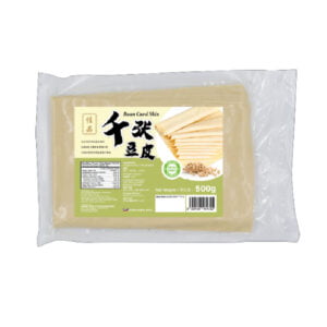 佳品千张豆皮 JIA PIN BEAN CURD SKIN 500G (12CM X 9CM )