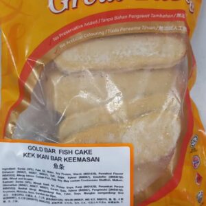 炸鱼条 CB GOLD BAR FISH CAKE 15PCS± ( 800Gx12PKT )
