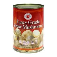 ”發“精选草菇王 FANCY GRADE STRAW MUSHROOMS （425 x 24TIN)