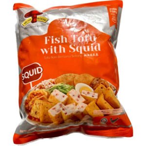 QL 鱿鱼鱼豆腐 FISH TOFU WITH SQUID 28s (500G X 20PKT)