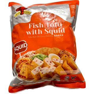 QL 鱿鱼鱼豆腐 FISH TOFU WITH SQUID 28s (500G X 20PKT)
