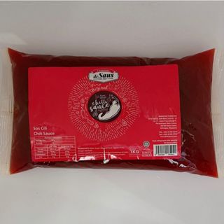 DE SAUS 辣椒酱 CHILI SAUCE 1KG X 12PKT