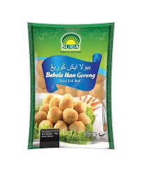 炸鱼丸SURIA BEBOLA IKAN GORENG 1KGX12PKT （43PCS+-)